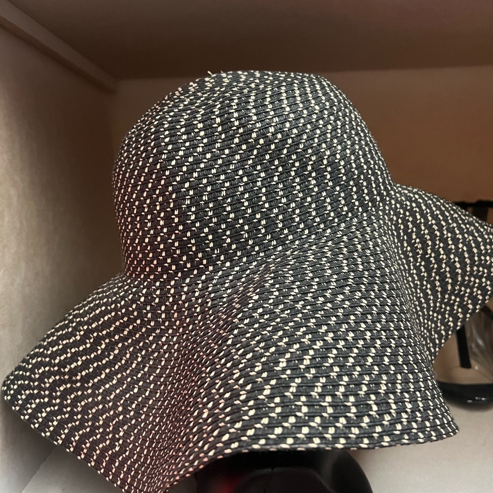 Beach straw hat .